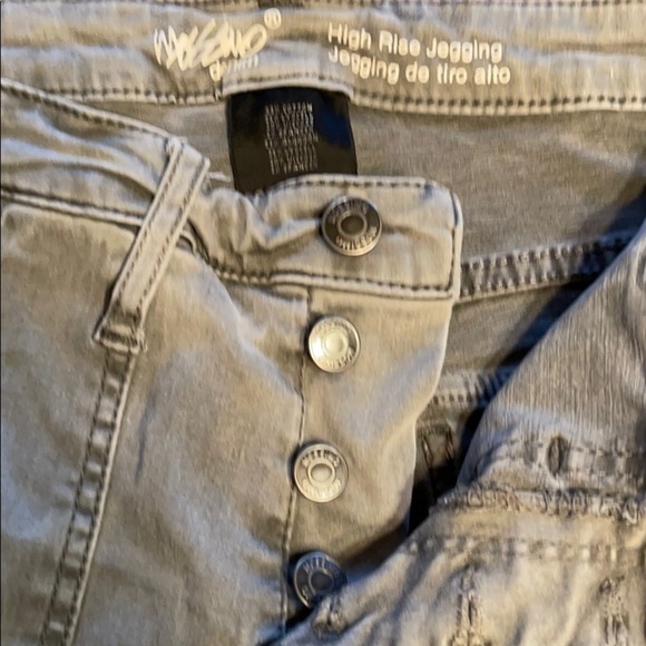 Mossimo high rise jegging button fly skinny sz 6 - Picture 6 of 7